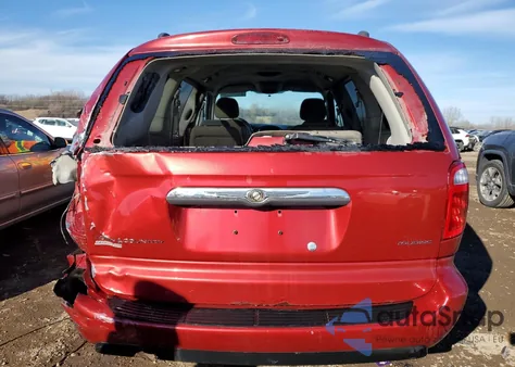 2006 Chrysler Town & Country Touring из США, поврежденный, VIN 2A4GP54LX6R670580